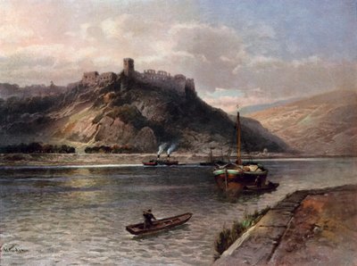 The Ruins of Rheinfels by Nicolai Astudin